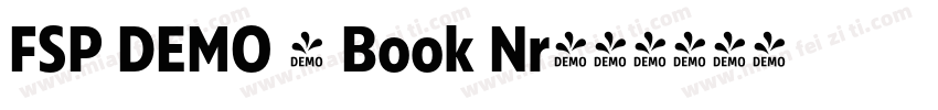 FSP DEMO - Book Nr字体转换
